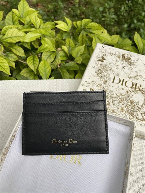 dior card holder|名牌卡片套.